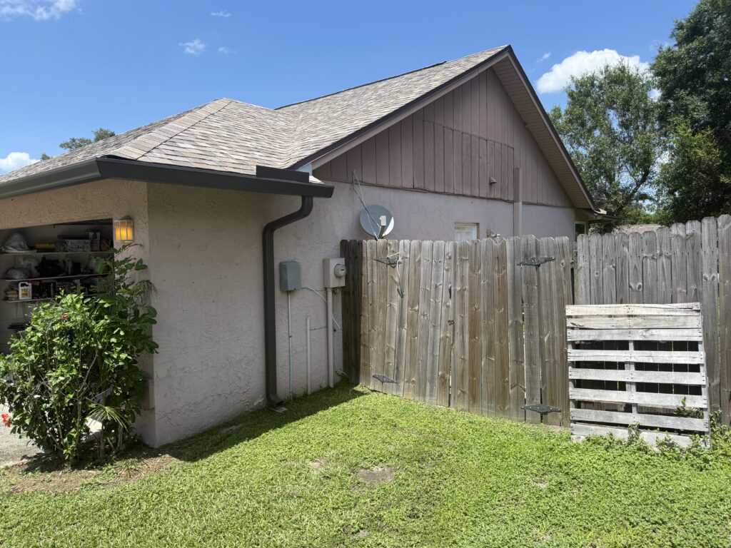 Wind Mitigation Central Florida gable end.