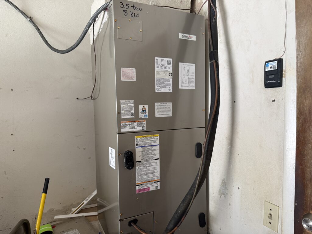 Home Inspection Picture of Air Handler